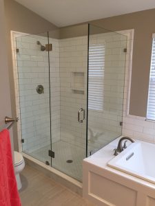 Custom Shower installed in a Coral Springs bathroom